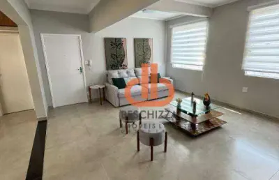Apartamento frente mar amplo vista panorâmica 4 quartos ,2 vagas no itararé são vicente