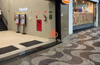 Ponto comercial com 1 sala para alugar na Avenida Ana Costa, 539, Gonzaga, Santos