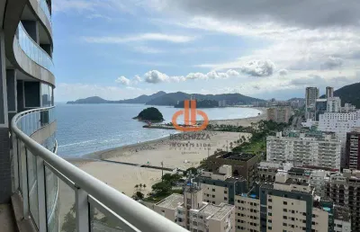 Cobertura com 3 dormitórios à venda, 193 m² por r$ 2.650.000,00 - pompéia - santos/sp