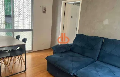 Apartamento com um quarto para alugar, 60 m² por r$ 3.502/mês - boqueirão - santos/sp