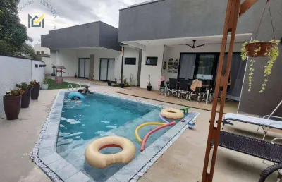 Casa em condomínio com 3 dormitórios à venda, 230 m² por r$ 1.500.000 - condomínio lagos d'icaraí - salto/sp