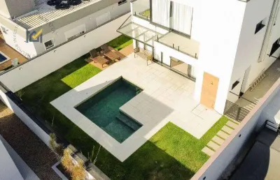 Casa em condomínio com 4 dormitórios à venda, 315 m² por r$ 2.690.000 - condomínio portal dos bandeirantes - salto/sp