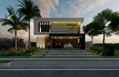 Casa em condomínio (em construção) com 3 dormitórios à venda, 282 m² por r$ 750.000 - condomínio portal dos bandeirantes - salto/sp