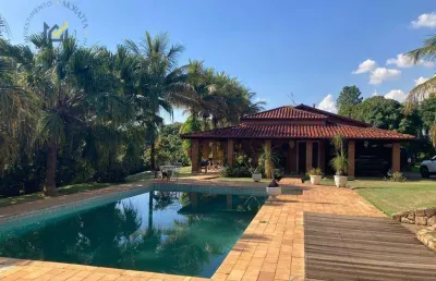 Chácara com 4 dormitórios à venda, 5000 m² por r$ 3.192.000,00 - condomínio recanto das flores - indaiatuba/sp