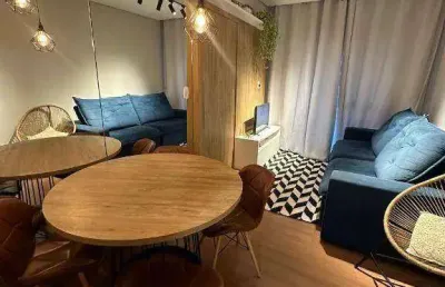 Apartamento térreo com 2 dormitórios à venda, 58 m² por r$ 380.000 - the palms residencial - indaiatuba/sp