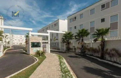 Apartamento com 2 dormitórios à venda, 46 m² por r$ 240.000 - condomínio solar dos sabiás - salto/sp