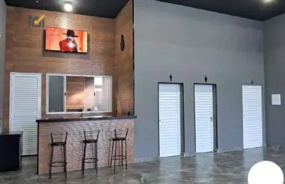 Salão para alugar, 183 m² por r$ 4.400/mês - jardim novo são pedro - salto/sp