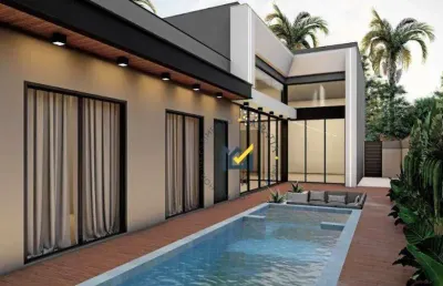 Casa em condomínio com 3 dormitórios à venda, 267 m² por r$ 4.000.000 - condomínio villa dos pinheiros - indaiatuba/sp
