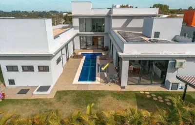 Casa em condomínio com 3 dormitórios à venda, 380 m² por r$ 3.490.000 - condomínio terras de mont serrat - salto/sp