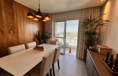 Apartamento para venda em arujá, jordanópolis, 3 dormitórios, 1 suíte, 2 banheiros, 1 vaga