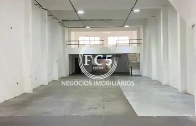 Salão comercial com mezanino - utinga - santo andré