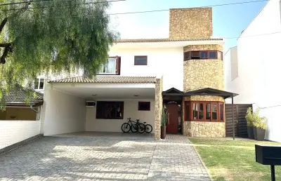 Casa em condomínio fechado com 4 quartos à venda na alameda das cerejeiras, 25, condomínio portal de itu, itu por r$ 1.390.000