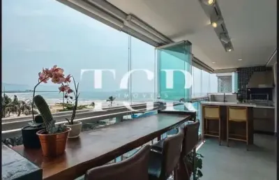 Apartamento pé na areia à venda c/ 2 dormitorios e vista para o mar  bertioga/sp