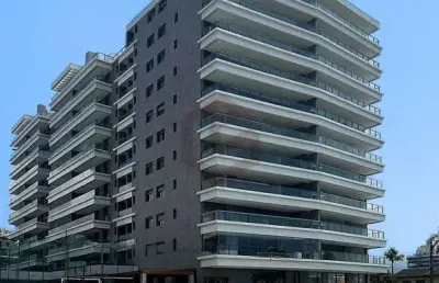Vista incrível de frente para o mar – praia da enseada, bertioga/sp