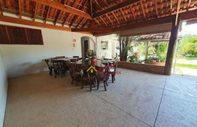 Chácara com 3 dormitórios para alugar, 435 m² por r$ 8.000,00/mês - nova suiça - piracicaba/sp