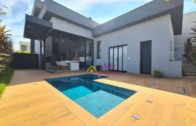 Casa com 3 dormitórios à venda, 163 m² por r$ 1.400.000,00 - ondas - condomínio soleil - piracicaba/sp
