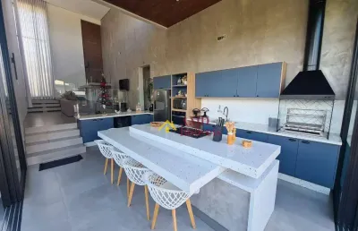 Casa com 3 dormitórios à venda, 163 m² por r$ 1.400.000,00 - ondas - condomínio soleil - piracicaba/sp