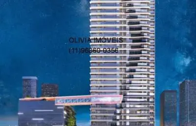 Apartamento a venda com 89mts, 2 suítes, terraço gourmet,1 vaga a 300m do shopping morumbi