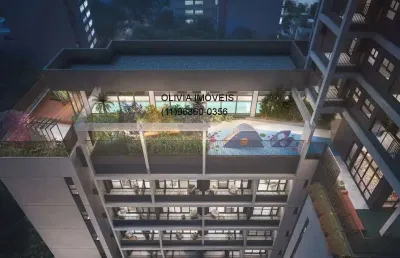 Apartamento a venda com 62mts, 2 dormitórios, 1 suíte, terraço gourmet, 1 vagas ao lado do metrô vila madalena
