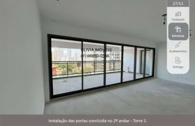 Apartamento a venda 162,50mts 4 dormitórios sendo 2 suítes, hall privativo, terraço com churrasqueira, 2 vagas em perdizes