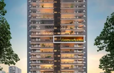 Apartamento a venda com 166mts, 4 suítes, terraço gourmet, 2 vagas na vila clementino.