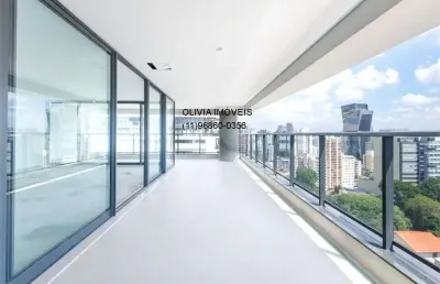 Apartamento de luxo em pinheiros: 4 quartos, 4 suítes, 3 salas, 5 banheiros, 3 vagas - 230m² - são paulo-sp