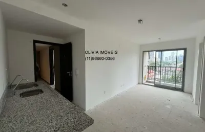Apartamento a venda com 40mts, 2 quartos, 1 wc, terraço, na vila cordeiro ao lado da estação do monotrilho