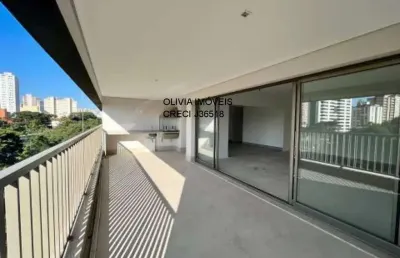 Apartamento 158 mts, 3 suítes, hall privativo, terraço com churrasqueira, 2 vagas na vila clementino