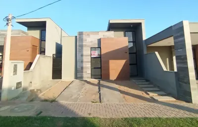 Casa a venda no condomínio reserva itatiaia, 3 quartos sendo um suite