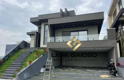 Casa alto padrão a venda no condomínio - santa mônica/caçapava,