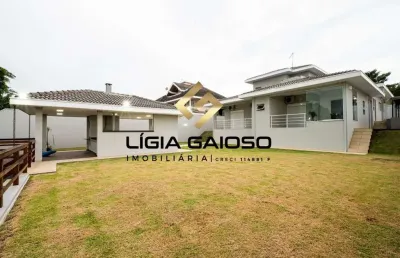 Maravilhoso sobrado alto padrão 372m² 3 suítes no mirante do vale!