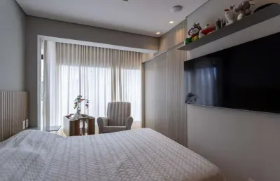 Duplex para venda em jardins com 1 quarto, sendo 1 suíte, 76m²