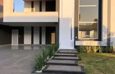 Casa térrea com 4 suítes plenas no condomínio portal do sol golfe green