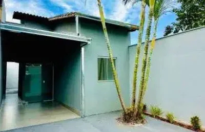 Casa térrea 2 quartos, 61m² no residencial santa fé , goiânia