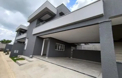 Sobrado 3 quartos, sendo 1 suíte com closet, no condomínio villa rica royal, aparecida de goiânia