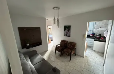 Apartamento mobiliado, 2 quartos no parque das nações iii em aparecida de goiânia