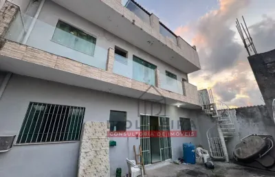 Sobrado com 180m² de terreno à venda no parque balneário oásis - peruíbe - sp