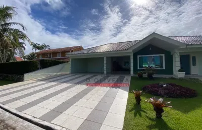 Casa térrea com 3 suítes à venda no condomínio bougainvillée iii - peruíbe - sp