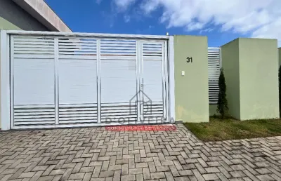 Casa térrea moderna com piscina à venda no bairro são josé - peruíbe - sp
