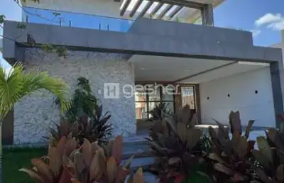 Casa em condomínio fechado com 4 quartos à venda na Avenida Atlântica, sn, Cidade Alpha, Eusébio