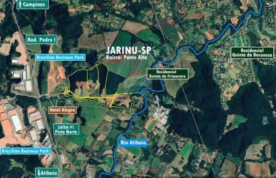 Área em jarinu-sp. com 980.548 m² a 600 mts da rod. d. pedro i (km 91)