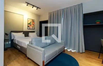Kitnet / stúdio para aluguel - campo belo, 1 quarto,  29 m² - são paulo