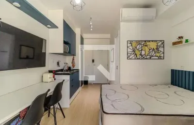 Kitnet / stúdio para aluguel - higienópolis, 1 quarto,  24 m² - são paulo