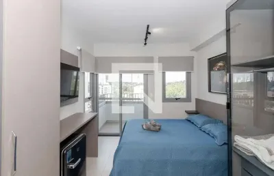 Kitnet / stúdio para aluguel - chácara santo antonio, 1 quarto,  22 m² - são paulo