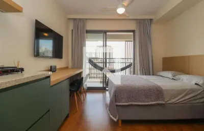 Kitnet / stúdio para aluguel - paraíso, 1 quarto,  24 m² - são paulo