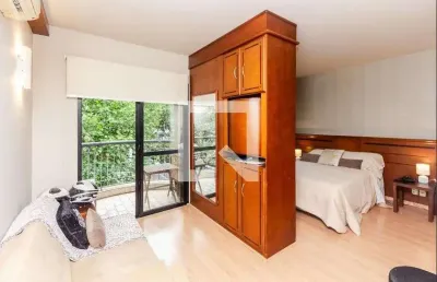 Kitnet / stúdio para aluguel - itaim bibi, 1 quarto,  30 m² - são paulo