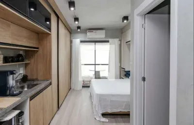Apartamento para aluguel - brooklin, 1 quarto,  25 m² - são paulo