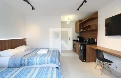 Kitnet / stúdio para aluguel - vila olímpia, 1 quarto,  25 m² - são paulo