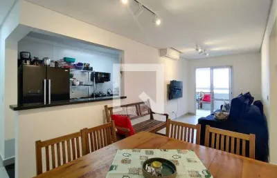 Apartamento para aluguel - vila tupi, 2 quartos,  76 m² - praia grande