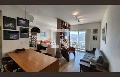 Apartamento para aluguel - gonzaga , 1 quarto,  54 m² - santos